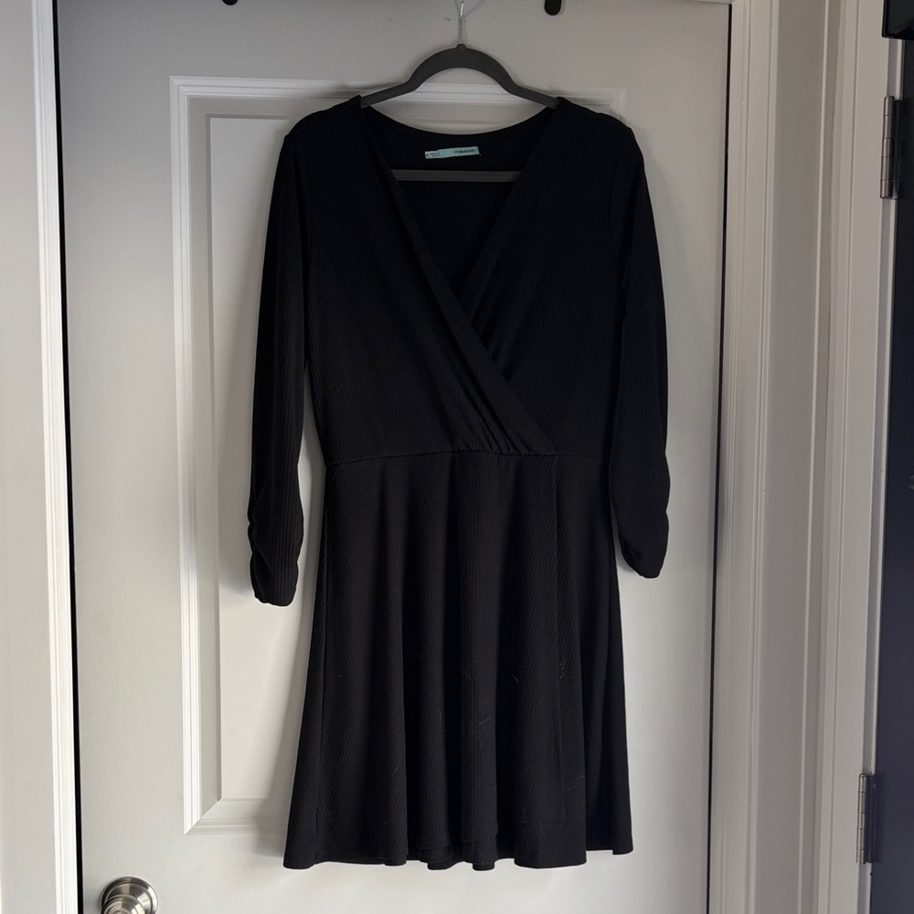 Maurices Black Long Sleeve Dress
